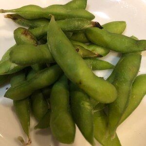 おうち居酒屋、枝豆の酒蒸し